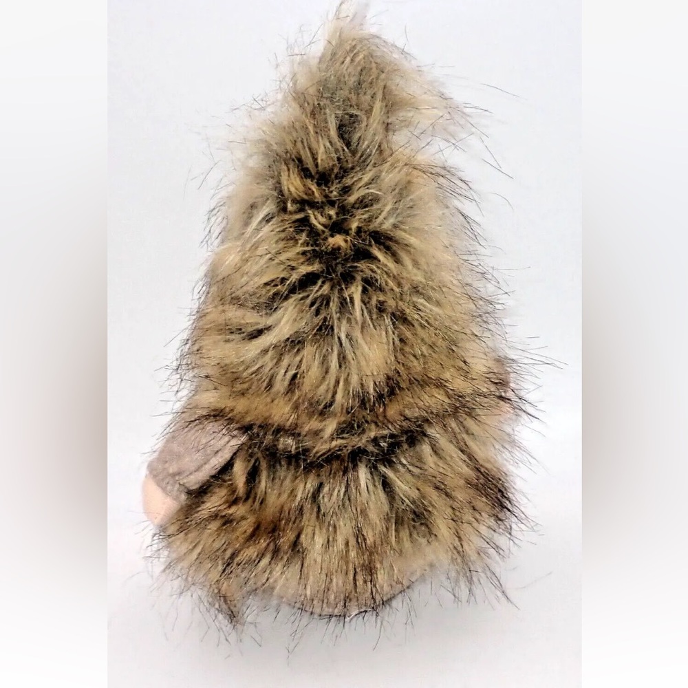 Steinar Fuzzy Hairy Gnome 12" Faux Fur Beard Hat Handmade Stuffed Plush - Picture 2 of 7